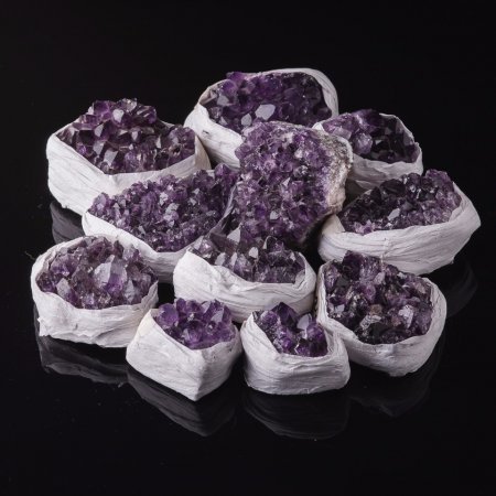 Druza de ametist (preț pe cutie)